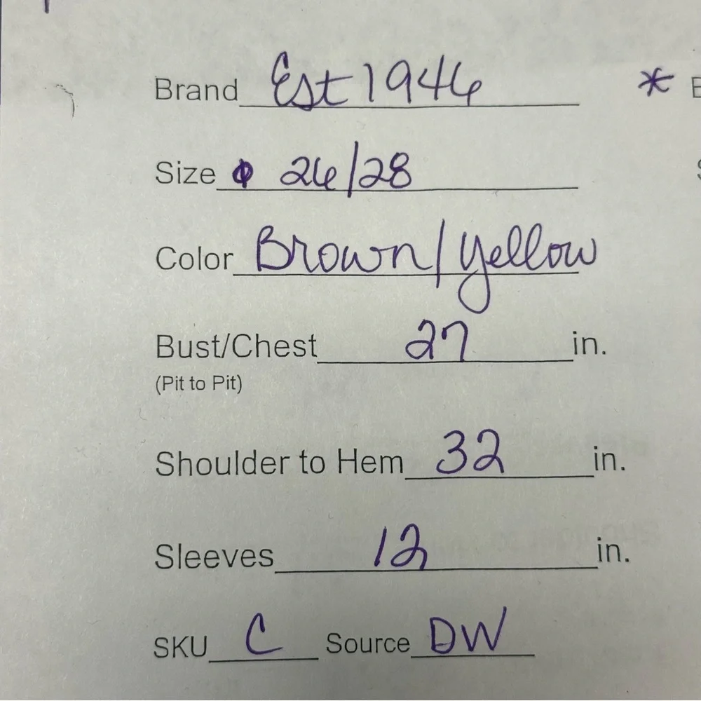 Cato 26/28W Black Gold Stripe Tunic Top w/ Crisscross Neck & Button Sleeves - Picture 9 of 9